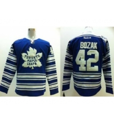 Toronto Maple Leafs 42 Tyler Bozak 2014 Winter Classic Blue NHL Jersey