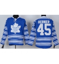 Toronto Maple Leafs 45 Jonathan Bernier 2014 Winter Classic Blue NHL Jersey