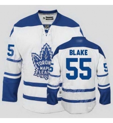 Toronto Maple Leafs 55 Jason Blake White Third Jersey