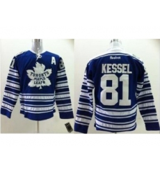 Toronto Maple Leafs 81 Phil Kessel 2014 Winter Classic Blue NHL Jersey