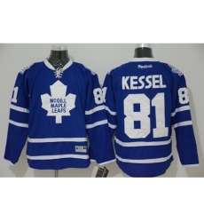 Toronto Maple Leafs #81 Phil Kessel Blue Stitched NHL Jersey
