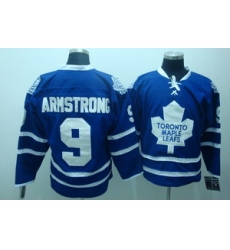 Toronto Maple Leafs 9 Armstrong blue jerseys