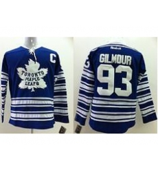 Toronto Maple Leafs 93 Doug Gilmour 2014 Winter Classic Blue NHL Jersey