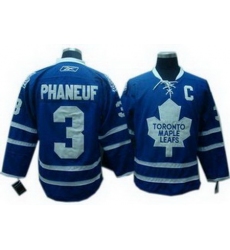 KIDS Toronto Maple Leafs 3 Phaneuf blue C patch