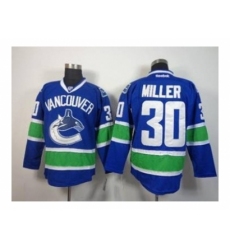 NHL Jerseys Vancouver Canucks #30 Miller Blue