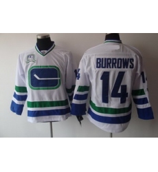 Vancouver Canucks 14 Alexandre Burrows White 3rd 40th