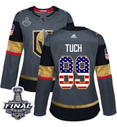 womens alex tuch vegas golden knights jersey gray adidas 89 nhl 2018 stanley cup final authentic usa flag fashion