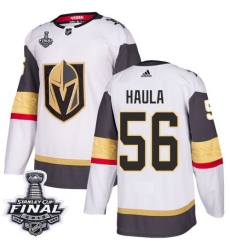 womens erik haula vegas golden knights jersey white adidas 56 nhl away 2018 stanley cup final authentic