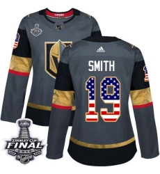womens reilly smith vegas golden knights jersey gray adidas 19 nhl 2018 stanley cup final authentic usa flag fashion