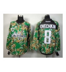 NHL Jerseys Washington Capitals #8 Ovechkin camo[patch C]