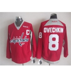 NHL Washington Capitals 8 alex Ovechkin red jerseys