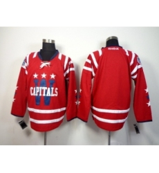NHL Washington Capitals Blank Red Stitched Jerseys(2015 Winter Classic)