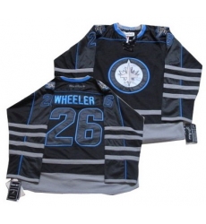 Winnipeg Jets #26 Blake Wheeler black ice Jersey