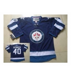 nhl jerseys Winnipeg jets #40 setoguchi blue