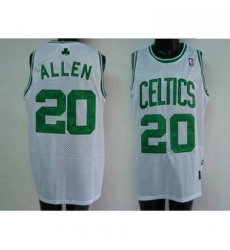 Celtics 20 Ray Allen Stitched White NBA Jersey