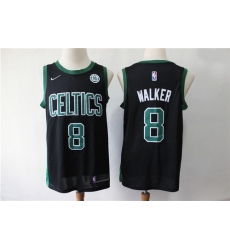 Celtics 8 Kemba Walker Black Nike Swingman Jersey