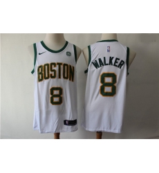 Celtics 8 Kemba Walker White City Edition Nike Swingman Jerseys