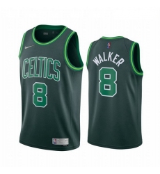 Men Boston Celtics 8 Kemba Walker Green NBA Swingman 2020 21 Earned Edition Jersey