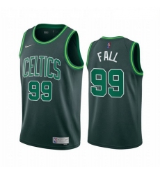 Men Boston Celtics 99 Tacko Fall Green NBA Swingman 2020 21 Earned Edition Jersey