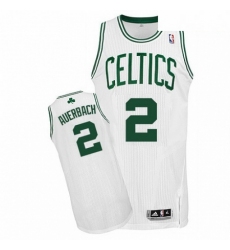 Mens Adidas Boston Celtics 2 Red Auerbach Authentic White Home NBA Jersey