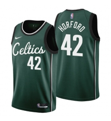 Men's Boston Celtics #42 Al Horford 2022-23 Green City Edition Stitched Jersey