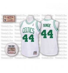 Mens Mitchell and Ness Boston Celtics 44 Danny Ainge Swingman White Throwback NBA Jersey