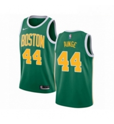 Mens Nike Boston Celtics 44 Danny Ainge Green Swingman Jersey Earned Edition