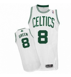 Revolution 30 Celtics 8 Jeff Green White Stitched NBA Jerseyey 