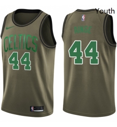 Youth Nike Boston Celtics 44 Danny Ainge Swingman Green Salute to Service NBA Jersey