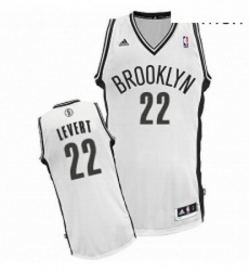 Mens Adidas Brooklyn Nets 22 Caris LeVert Swingman White Home NBA Jersey