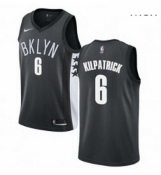 Mens Nike Brooklyn Nets 6 Sean Kilpatrick Swingman Gray NBA Jersey Statement Edition