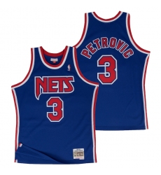 New Jersey Nets Drazen Petrovic Hardwood Classics Jersey
