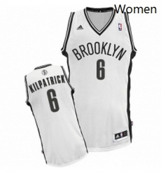 Womens Adidas Brooklyn Nets 6 Sean Kilpatrick Swingman White Home NBA Jersey