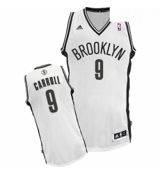 Womens Adidas Brooklyn Nets 9 DeMarre Carroll Swingman White Home NBA Jersey 