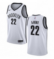 Womens Nike Brooklyn Nets 22 Caris LeVert Swingman White NBA Jersey Association Edition