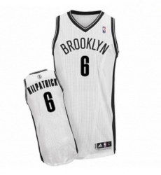 Youth Adidas Brooklyn Nets 6 Sean Kilpatrick Authentic White Home NBA Jersey