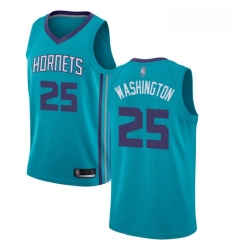 Hornets #25 PJ Washington Teal Basketball Jordan Swingman Icon Edition Jersey
