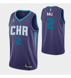 Men Charlotte Hornets LaMelo Ball Teal 2020 NBA Jersey