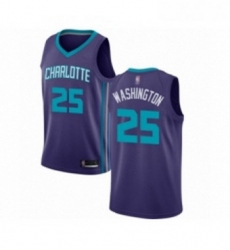 Womens Jordan Charlotte Hornets 25 PJ Washington Authentic Purple Basketball Jersey Statement Edition 