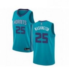 Womens Jordan Charlotte Hornets 25 PJ Washington Authentic Teal Basketball Jersey Icon Edition 