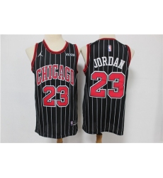 Bulls 23 Michael Jordan Black 2020 Swingman Jersey