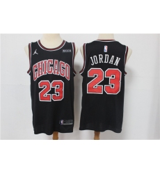 Men Chicago Bulls Michael Jordan 23 Swingman Black 2021 Jordan Brand Jersey