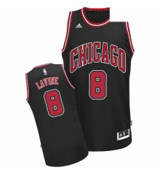 Youth Adidas Chicago Bulls 8 Zach LaVine Swingman Black Alternate NBA Jersey