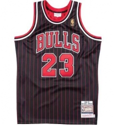 Youth Chicago Bulls 23 Michael Jordan Hardwood Classic Black Alternate NBA Jersey