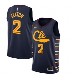 Cavaliers 2 Collin Sexton Black 2019 20 Nike Swingman Jersey
