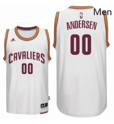 Cleveland Cavaliers 00 Chris Andersen New Swingman White Home Jersey 