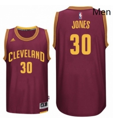 Cleveland Cavaliers 30 Dahntay Jones New Swingman Road Wine Jersey 