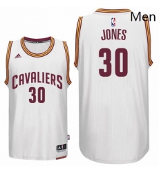 Cleveland Cavaliers 30 Dahntay Jones New Swingman White Home Jersey 