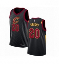 Womens Cleveland Cavaliers 20 Brandon Knight Authentic Black Basketball Jersey Statement Edition 