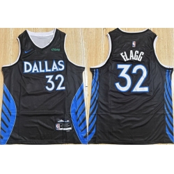 Men Dallas Mavericks 32 Cooper Flagg Black 2025 26 City Edition Stitched Basketball Jersey